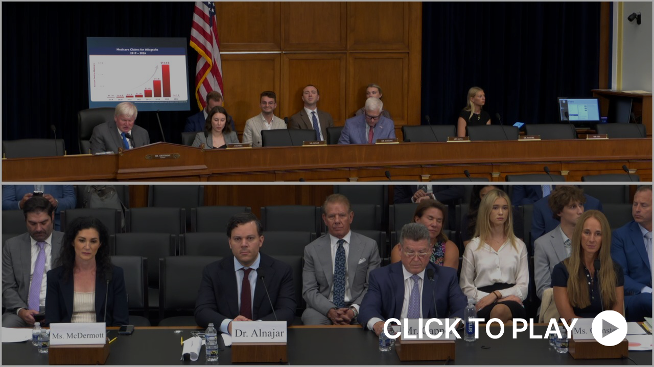 Grothman Leads Roundtable on Tackling Medicare Fraud in Skin Substitutes Funding